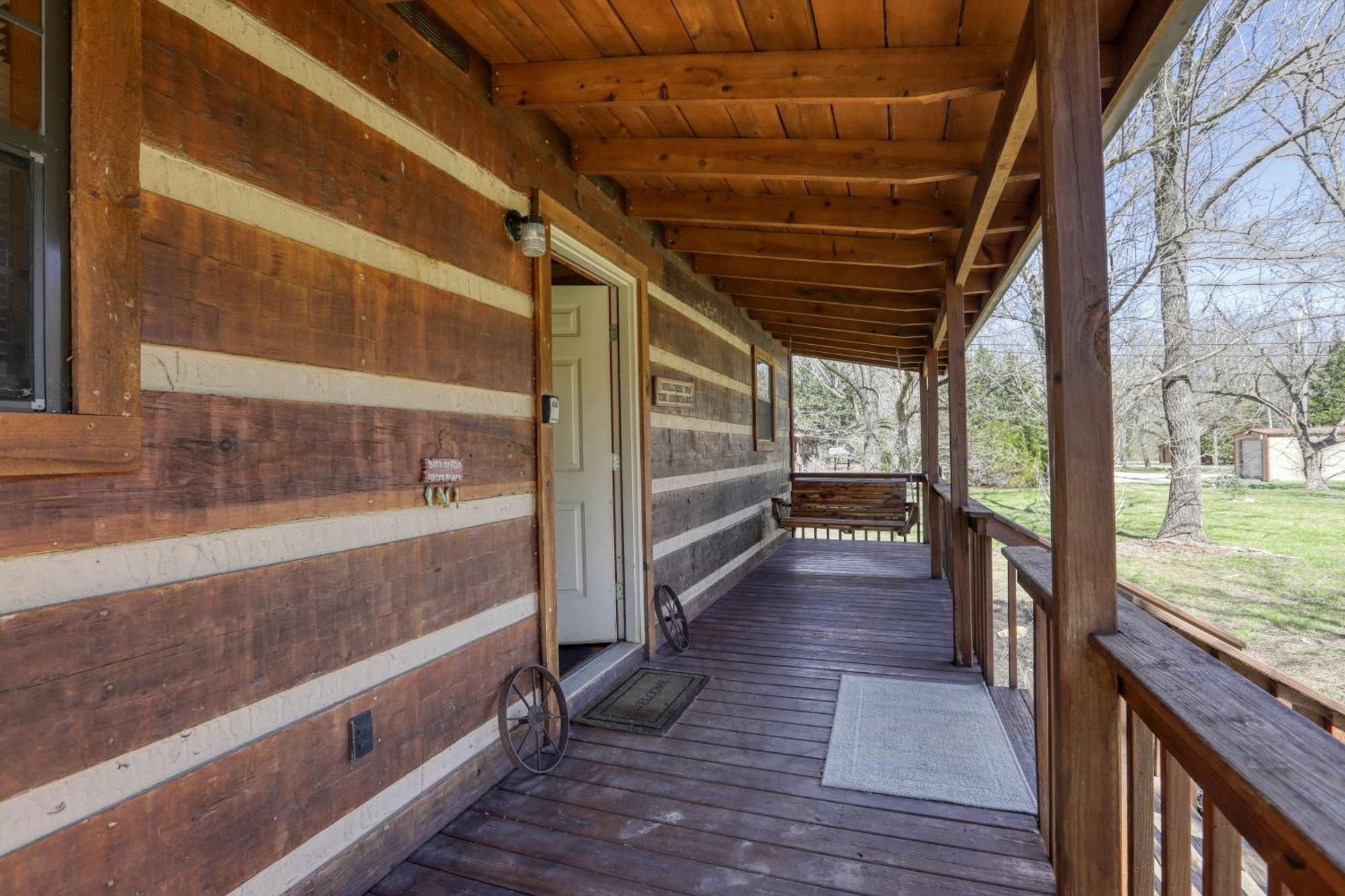 Creekside Memories Cabin Cosby Экстерьер фото