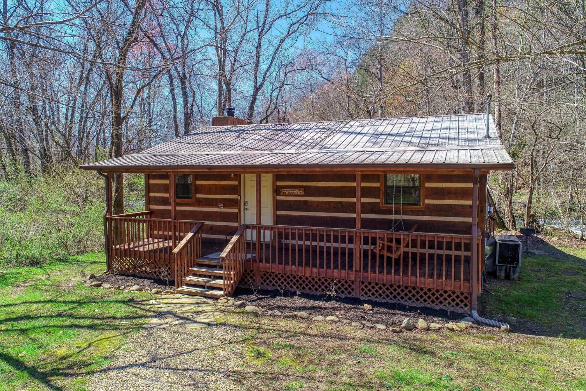 Creekside Memories Cabin Cosby Экстерьер фото